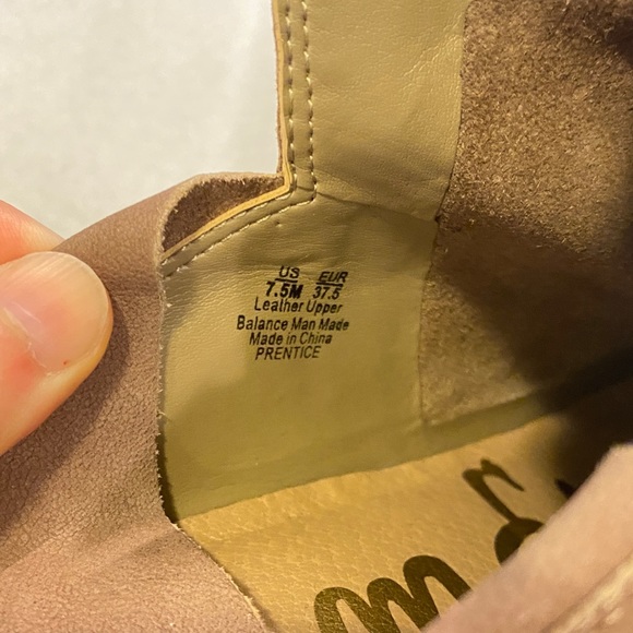 Sam Edelman taupe leather boots size 7.5 new - Picture 5 of 5